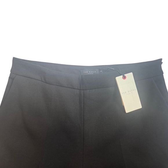 ⭐️NWT - TED BAKER Devana Flat Front Tapered Leg Trousers - Picture 6 of 12
